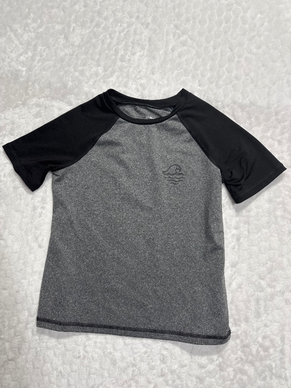 Art class rashguard top girls size L (10-12) short sleeve swim shirt